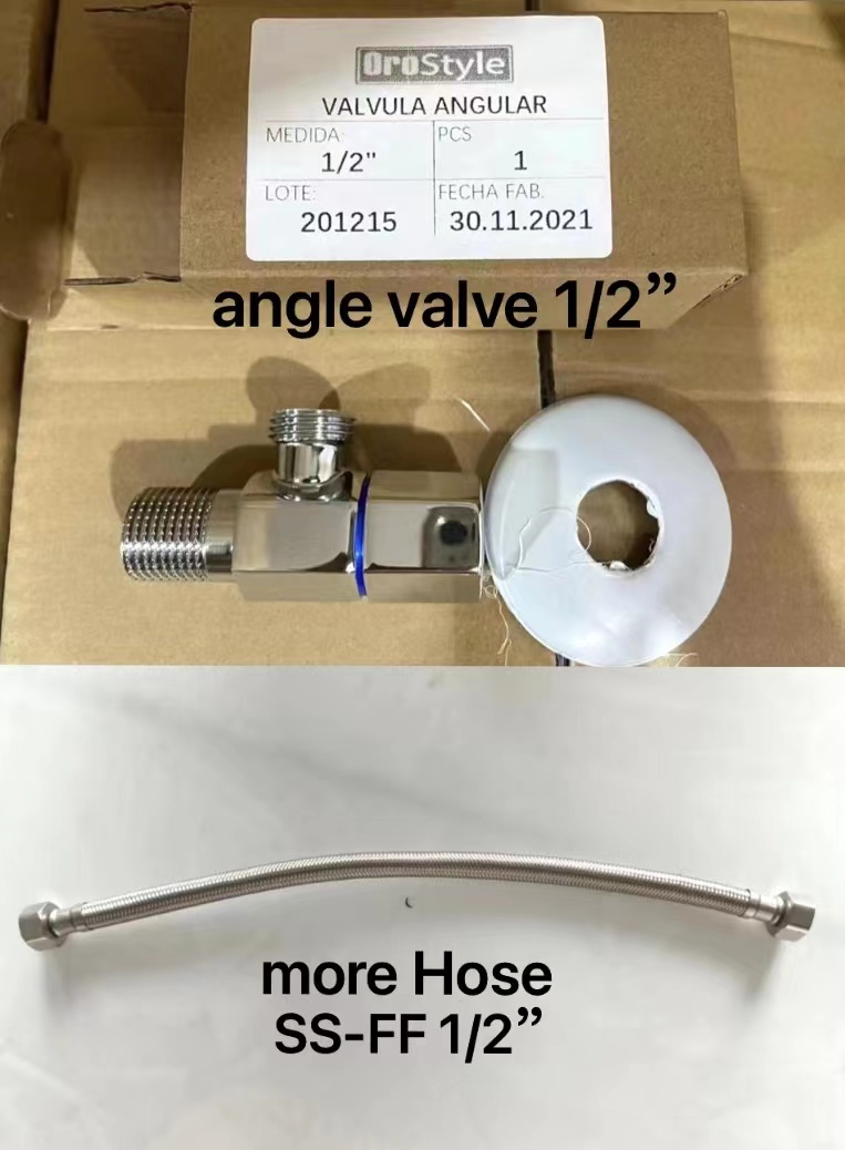 SS304 ANGLE VALVE F1/2