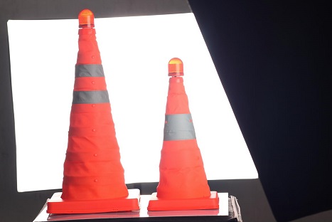 reflective traffic cone