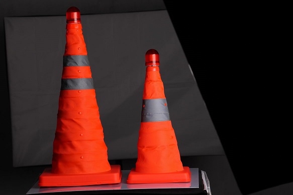 reflective traffic cone